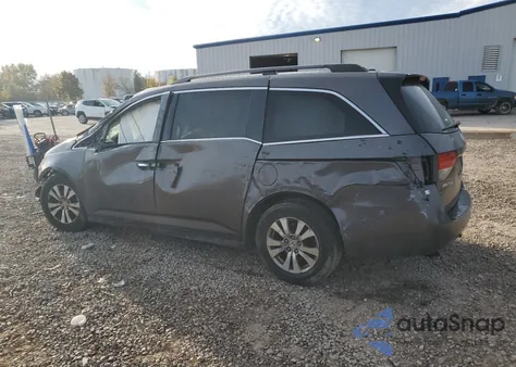 2015 Honda Odyssey Exl из США, поврежденный, VIN 5FNRL5H68FB041961